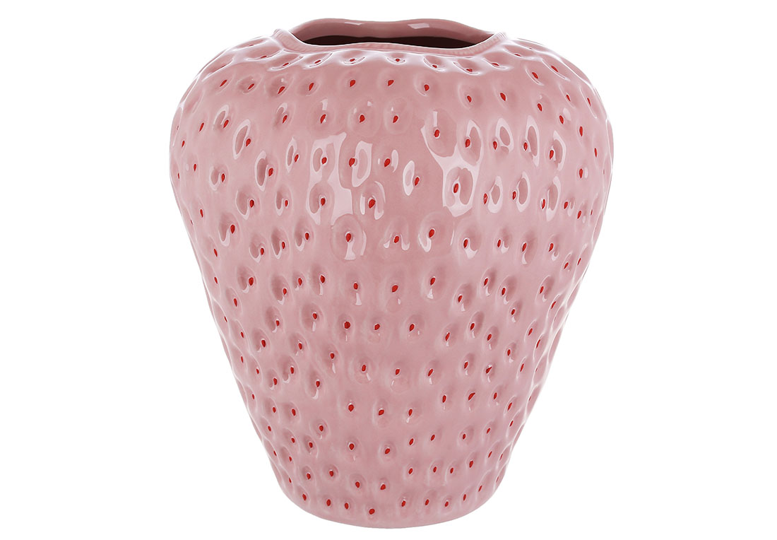 998_002 Ваза керамічна Strawberry 26см, 998-002
