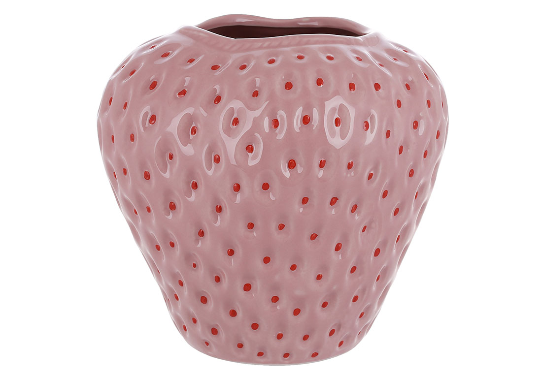998_004 Ваза керамічна Strawberry 16см, 998-004