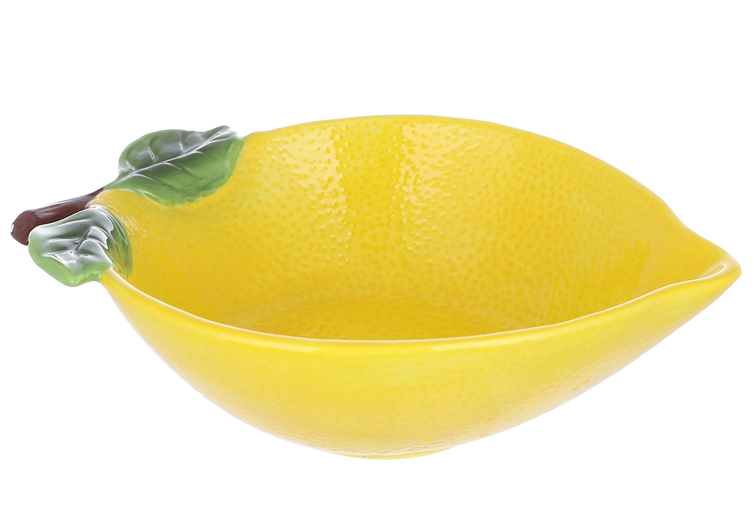 304_004 Салатник керамічний Lemon 25см 800мл, 304-004