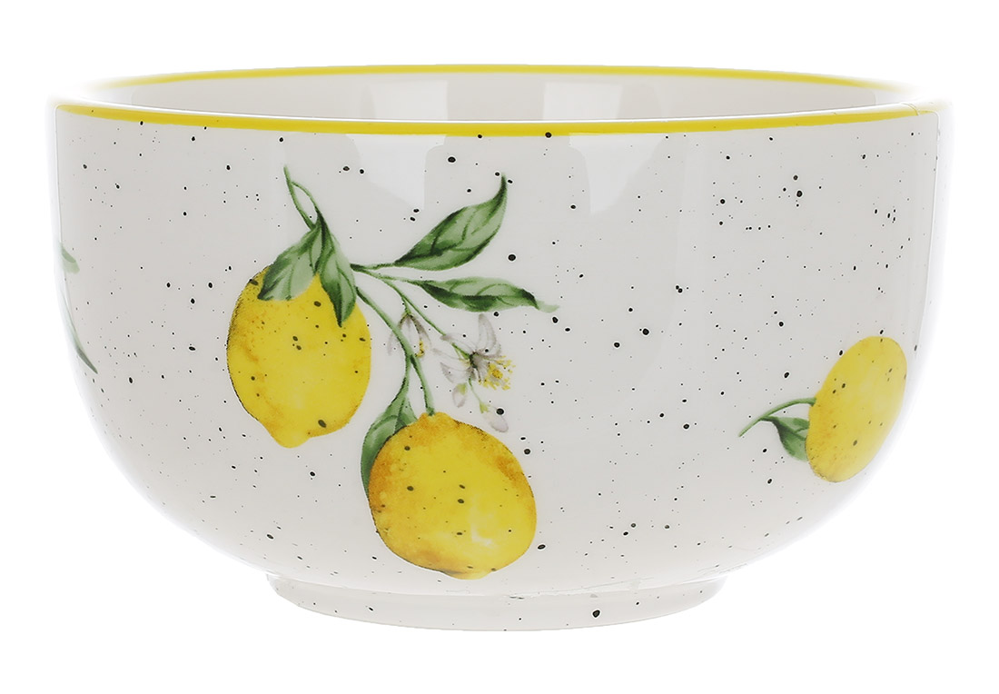 DM005_LM Піала керамічна Lemon 620мл, DM005-LM