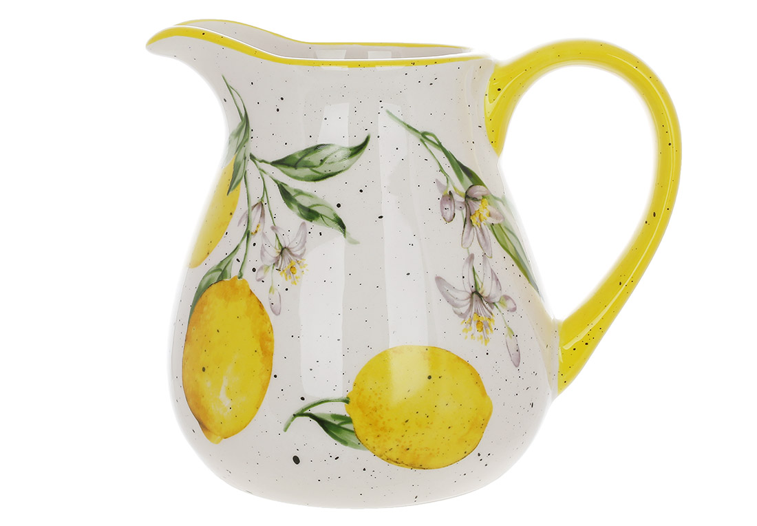 DM008_LM Глечик керамічний Lemon 1л, DM008-LM
