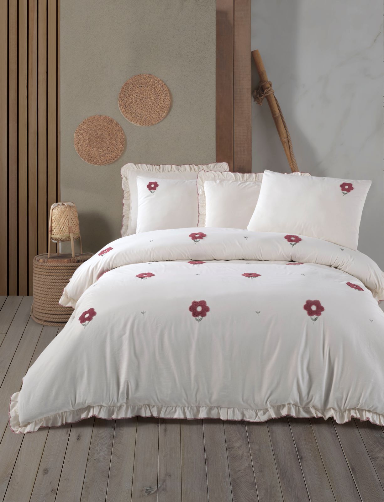 full___ostilna_bilizna_evro_rozmiru_Saheser_Florita_visne__satin Постільна білизна Florita visne євро 200х220 з вишивкою, 30131