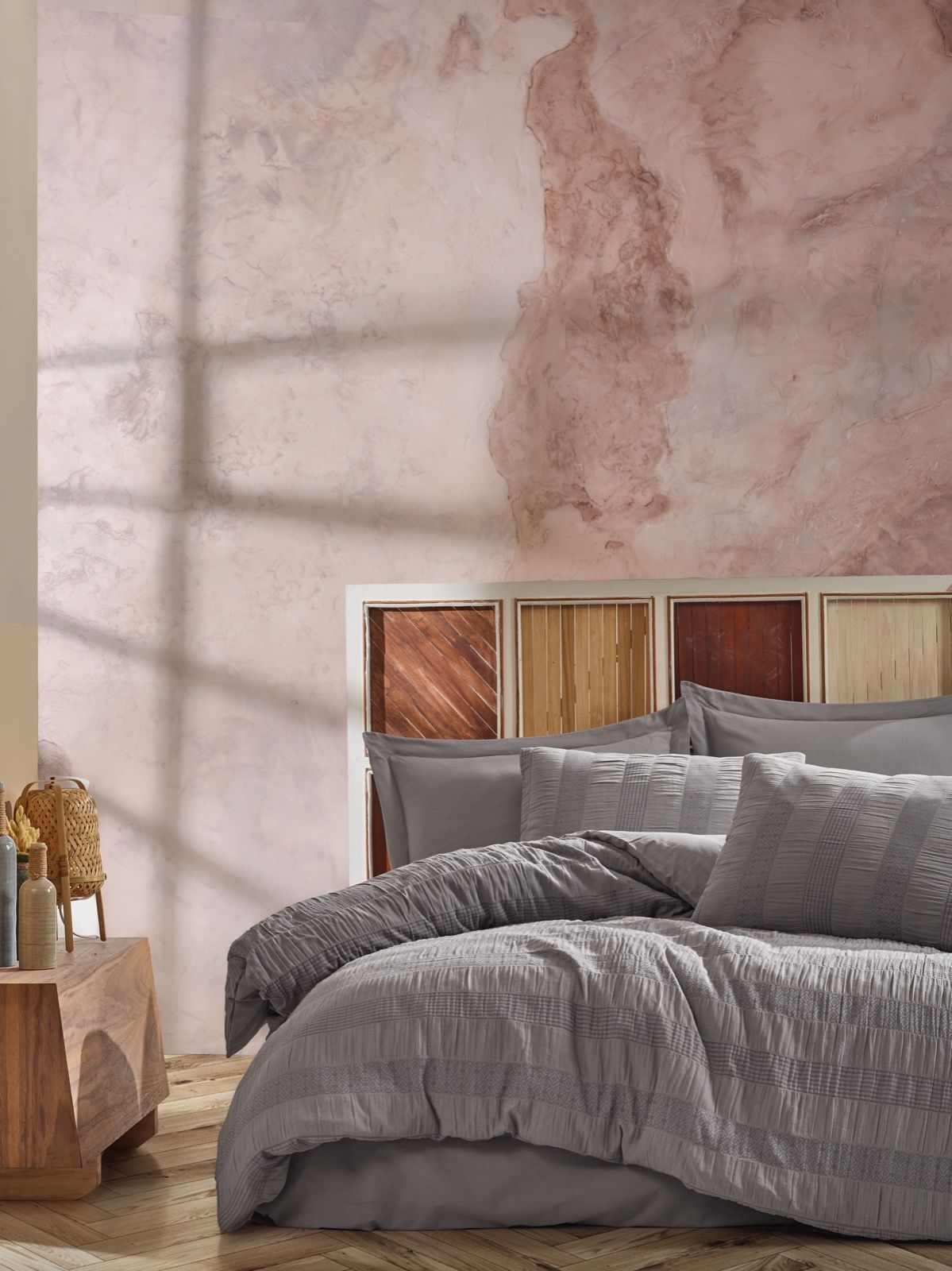 Postilna-bilyzna-Saheser-Salmon-grey-yevro-200h220 Постільна білизна Salmon grey євро 200х220, 30330