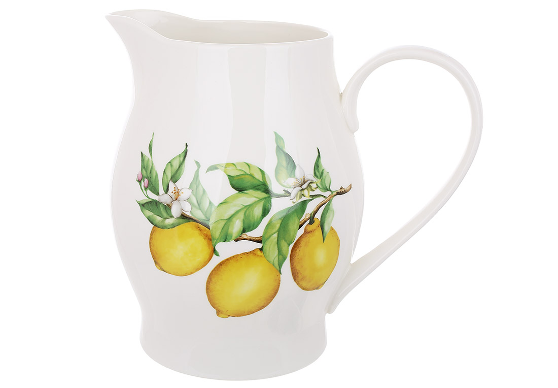 K117 Глечик порцеляновий Sicilian Lemon 2.8л, K117