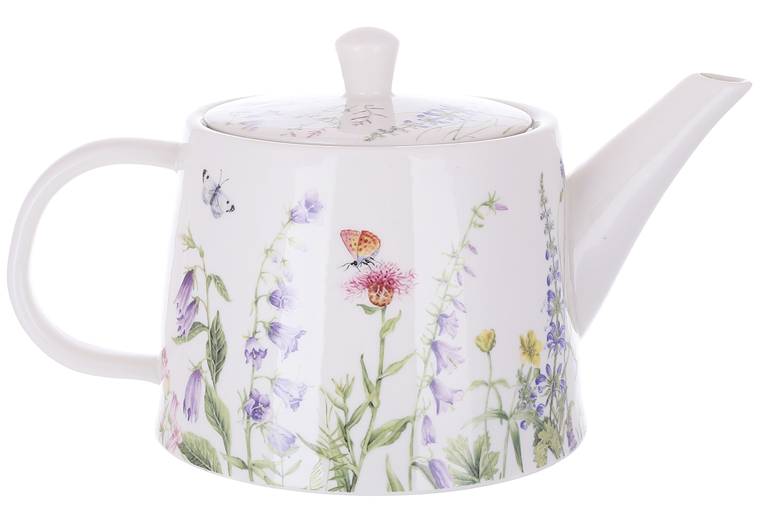 K034 Чайник порцеляновий 1200мл Floral, K034