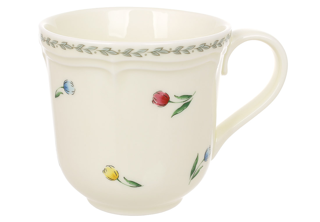 159_005 Набір з 6ти кружок порцелянових 350мл Vintage Tulip, 159-005