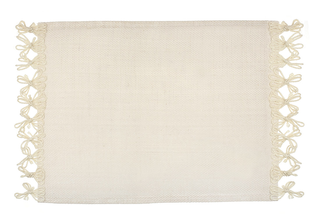 445_199 Набір з 4х сервірувальних серветок (плейсмат) лляні 30*45см Natural Beige, 445-199