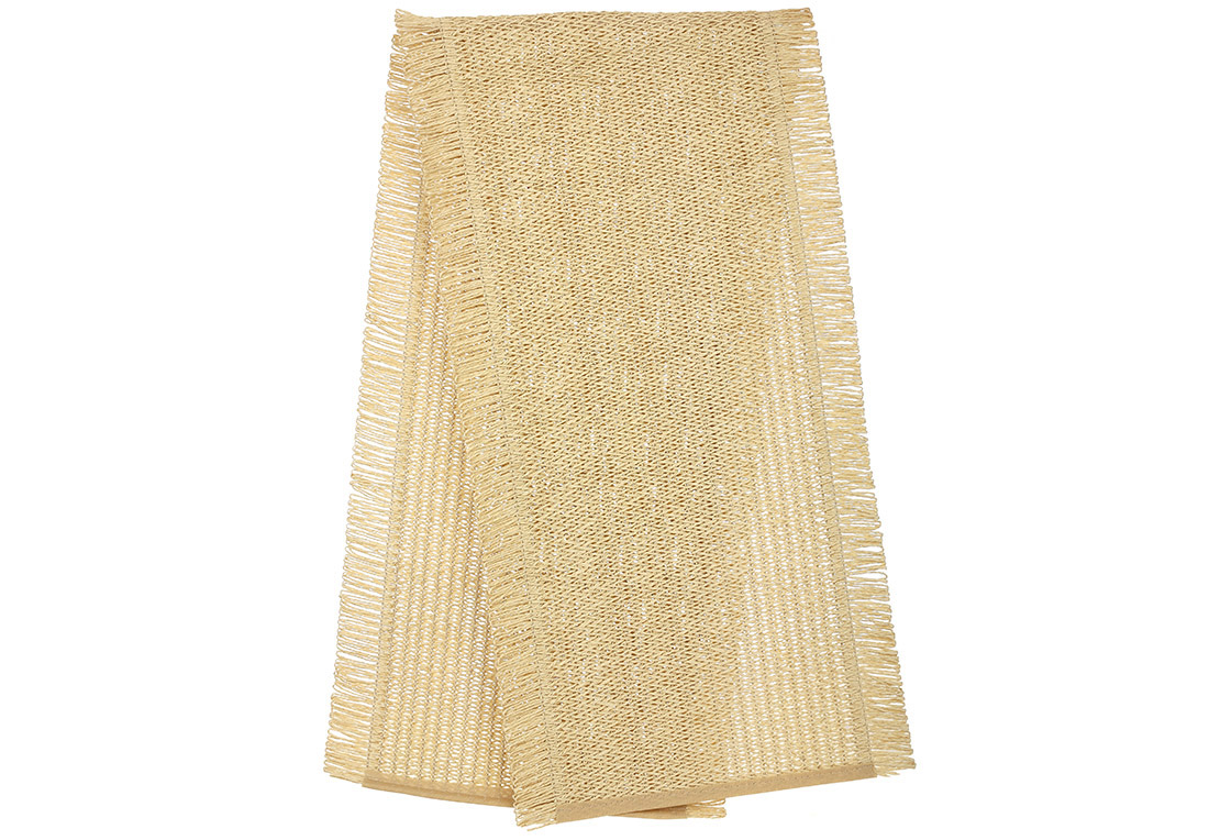 445_211 Ранер сервірувальний 30*120см з окантовкою Rustic Beige, 445-211