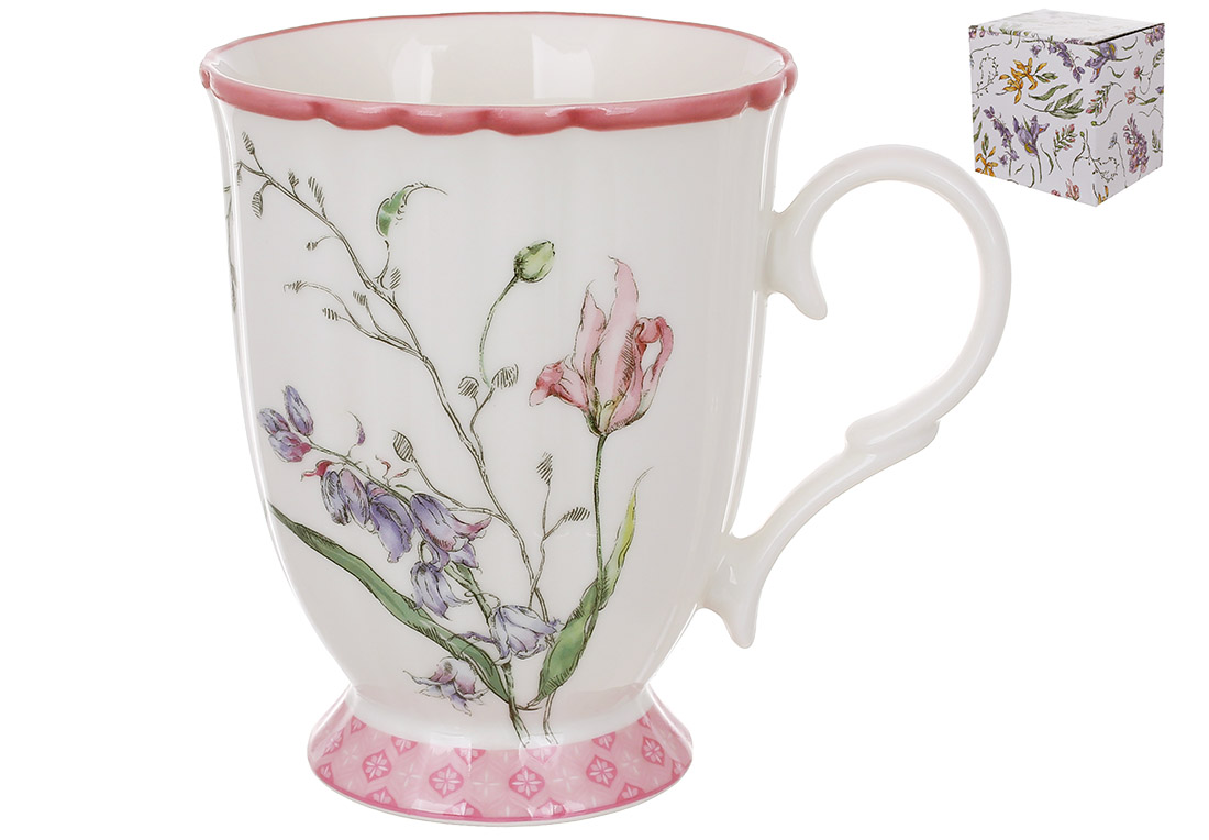 498_333 Чашка порцелянова 380 мл Wisteria Garden, 498-333