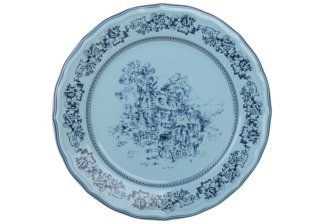 K314 Набір з 6ти тарілок порцелянових D22см Heritage Toile Collection, K314
